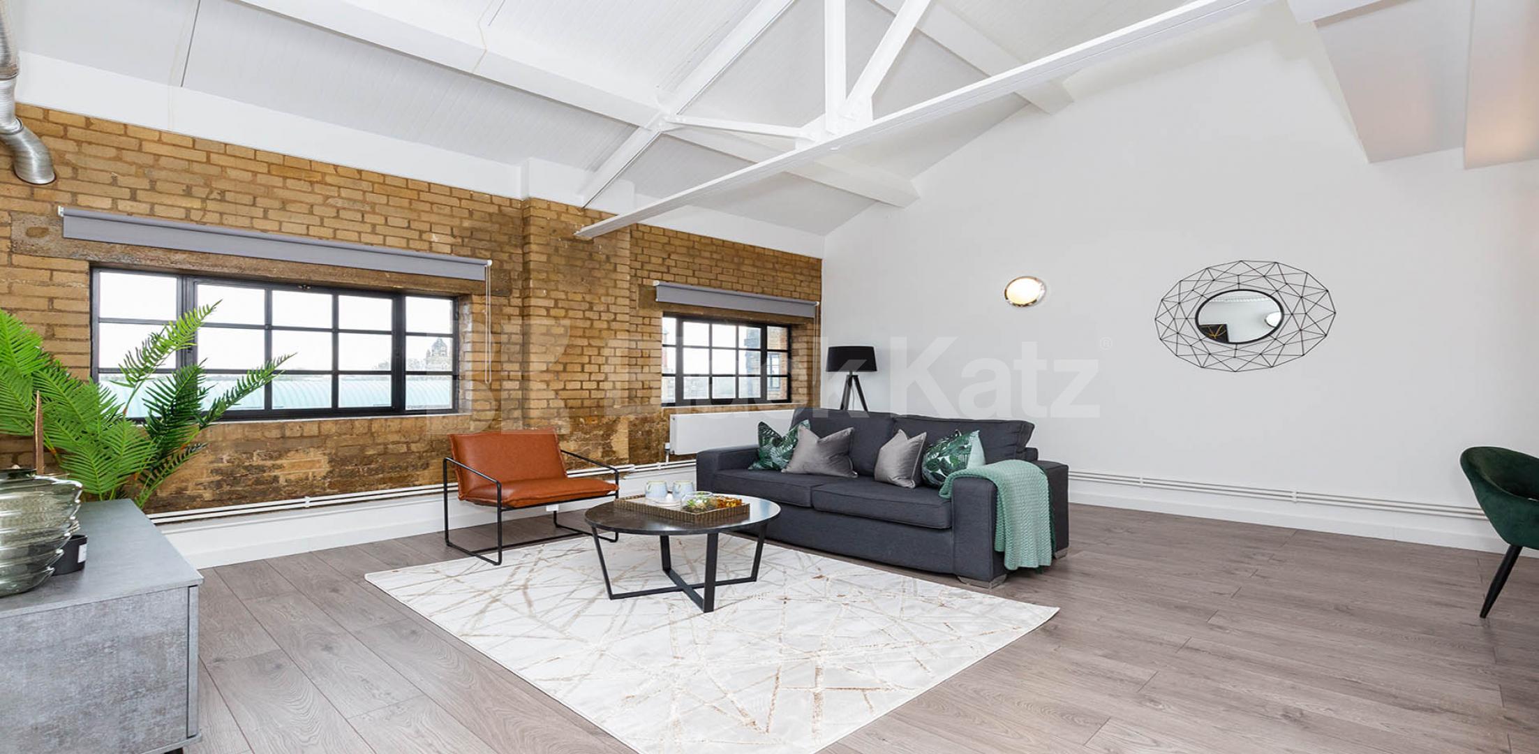 			SPACIOUS 4 BEDROOM WAREHOUSE CONVERSION , 4 Bedroom, 2 bath, 1 reception Apartment			 SPRINGFIELD HOUSE LOFTS-TYSSEN STREET , DALSTON-HAGGERSTON-SHOREDITCH
